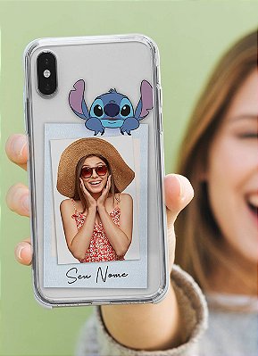Capinha do Stitch com sua Foto e Nome | #Personalize º