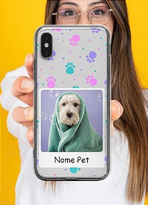 Capinha personalizada com Foto - Patinhas PET  | #Personalize º