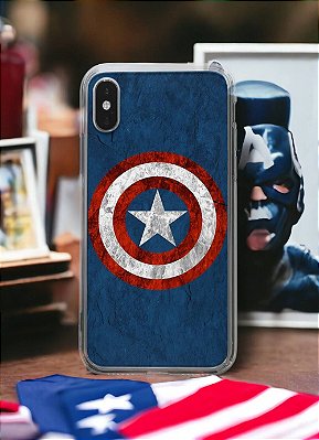 Capinha personalizada do Capitão América - Marvel | º Cód 1