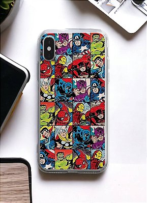 Capinha personalizada Heróis dos Quadrinhos | º Marvel