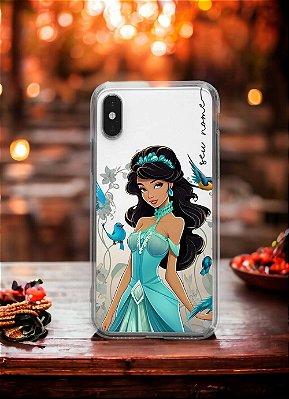 Capinha personalizada Princesa Jasmine | Personalize º