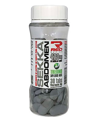 Sekka Abdomen 30 Tabs Red Series - Termogenico