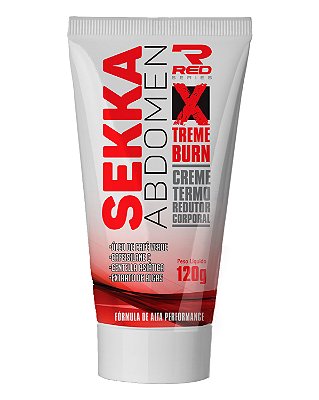 Sekka Abdomen Creme Xtreme Burn 120g - Red Series