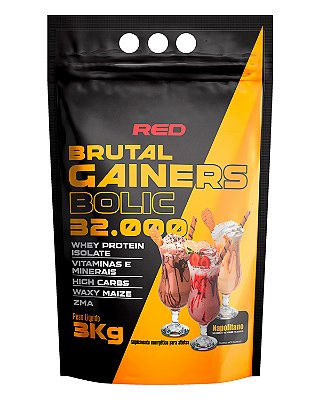 BRUTAL GAINERS BOLIC MASS 32.0000 3KG - Red Series