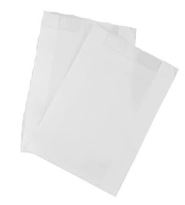 Sacos de papel - branco - 1/4kg (34x17) 30 g/m² - Personalizados em até 2 cores