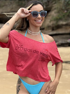 Cropped Adulto - 365 dias de verão
