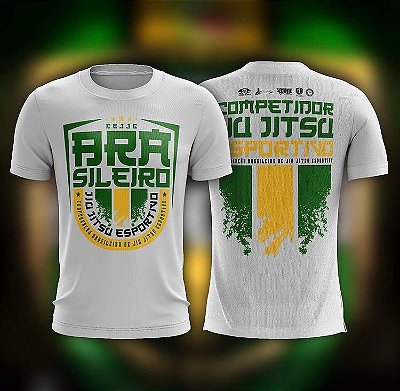 Camiseta oficial edições Brasileiro CBJJE