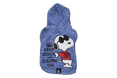 Moletom Azul Charlie Snoopy Keep Cool