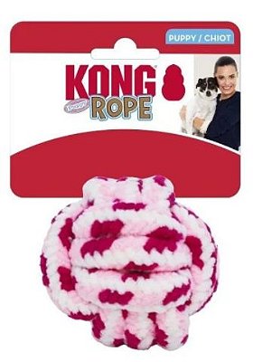 Kong Rope Ball Puppy Small