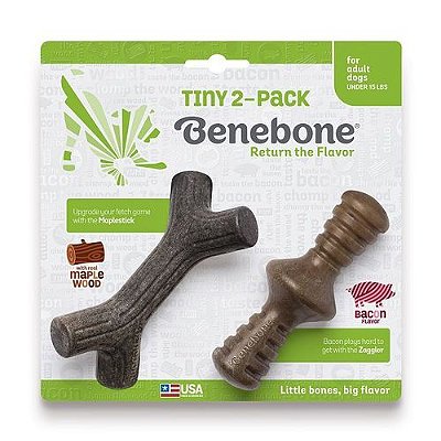 Benebone Tiny 2 Pack Maple e Zaggler