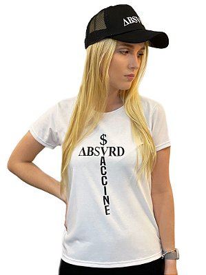 Camiseta Feminina Money Over Vaccine