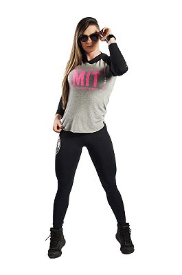 Manga Longa com Capuz Feminina MIT