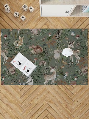 Tapete Playmat Selva Siena - 1,00 x 1,20