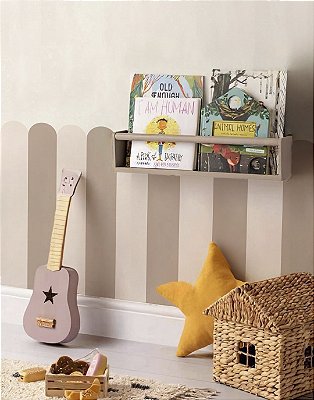Adesivo Decorativo Cercadinho - Rosa Velho
