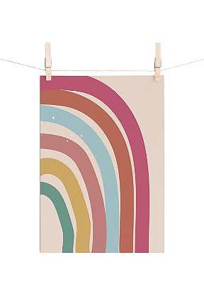 POSTER MYSTICONA ARCO IRIS ROSA