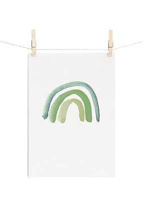 POSTER MYSTICONA ARCO IRIS AQUARELA