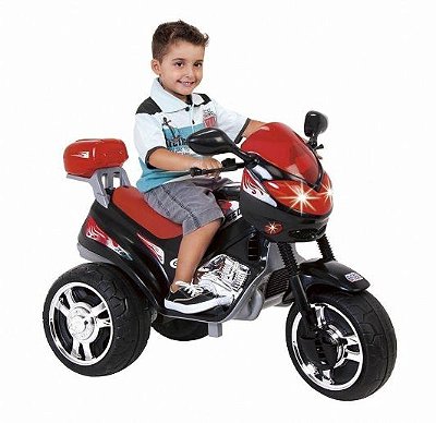 Moto Elétrica Infantil MT Speed Preta - Magic Toys