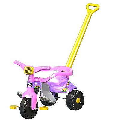 Triciclo Infantil Tico Tico Festa Rosa - Magic Toys