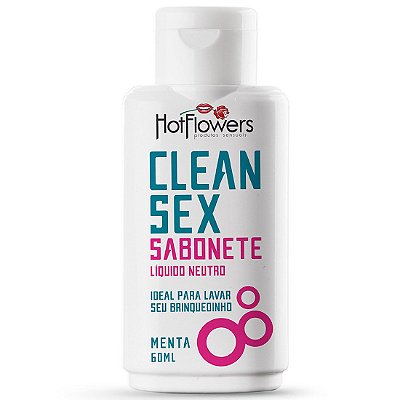 Clean Sex Higienizador para Brinquedos Eróticos - Hot Flowers