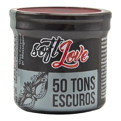 Bolinha 50 Tons Escuros Triball Soft Ball - Soft Love