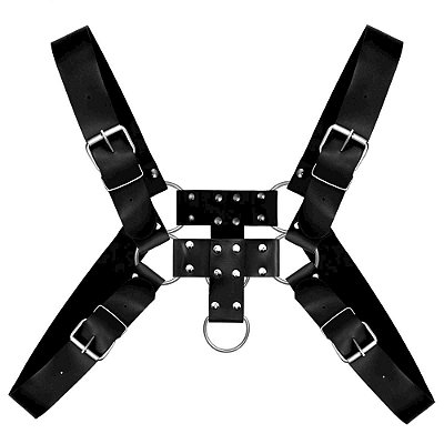 Arreio Hércules Harness Dominatrixxx - Preto