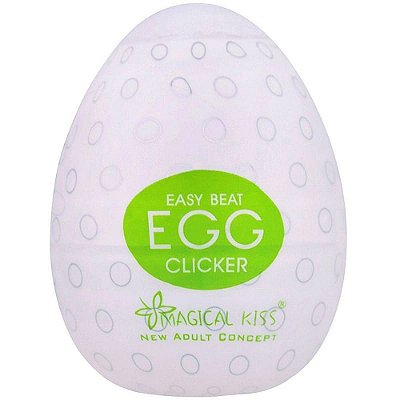 Egg Masturbador Unissex Unitário Magical Kiss - Clicker