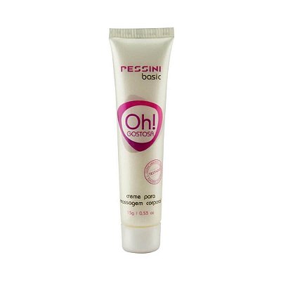 Oh! Gostosa Creme Feminino Excitante Para Massagem Corporal 15gr Pessini