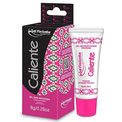 Caliente Bisnaga Excitante Feminino 8gr La Pimienta