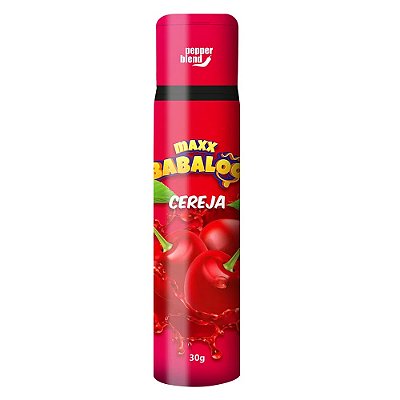 Maxx Babaloo Gel Comestível Para Oral 30g Pepper Blend - Cereja