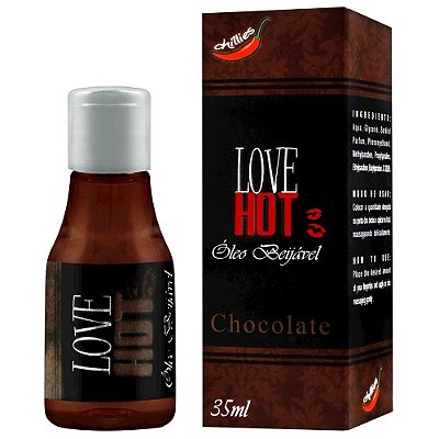 Gel Comestível Love Hot 35ml Chillies - Chocolate