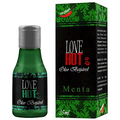 Gel Comestível Love Hot 35ml Chillies - Menta