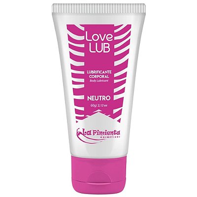 Love Lub Lubrificante Neutro 60g La Pimienta