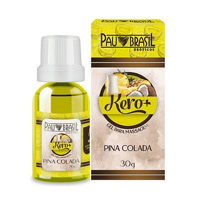 Kero+ Gel Comestível 30g Pau Brasil - Pina Colada