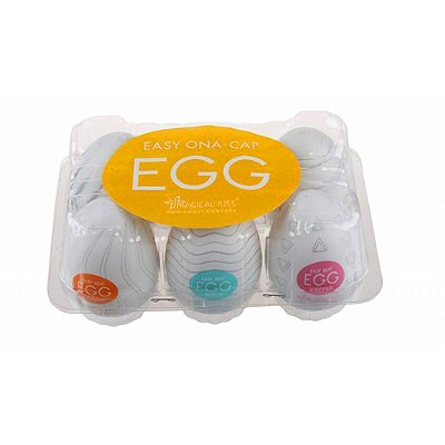 Egg Masturbador No Atacado Kit Com 6 Unidades Magical Kiss | loja fetiches