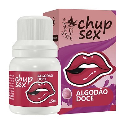 Chup Sex Gel Comestível 15ml Segred Love - Algodão Doce