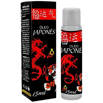 óleo Japonês Gel Excitante Beijável Hot 15ml Segred Love