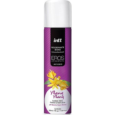 Desodorante íntimo Aerosol Jato Seco Feminino 90g Linha Essence La Pimienta