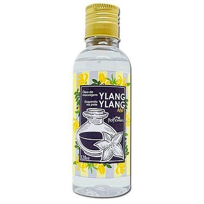 óleo De Massagem Ylang Ylang Hot 120ml Hot Flowers