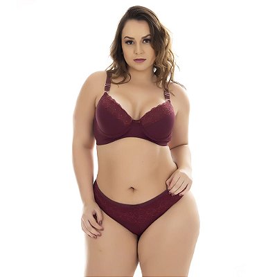 Conjunto Sensual Cris Plus Size Patitex