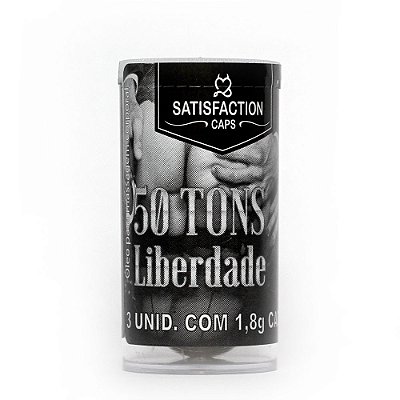 Bolinha Funcional 50 Tons De Liberdade 3 Unid Satisfaction Caps