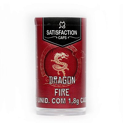 Bolinha Funcional Dragon Fire 3 Unid Satisfaction Caps