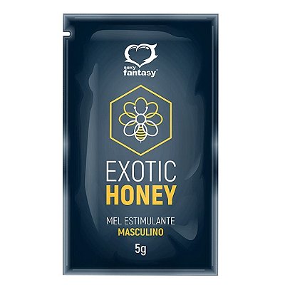 Exotic Honey Estimulante Masculino Em Sachê 5g Sexy Fantasy