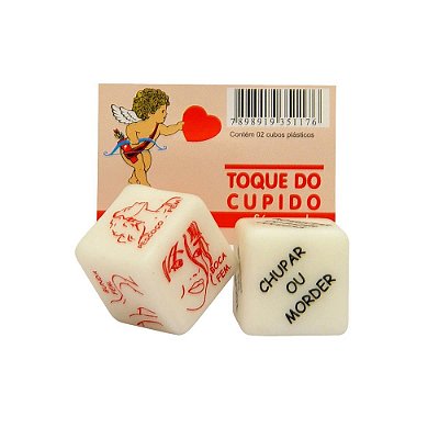 Dado Do Cupido Lesbian Duplo Diversão Ao Cubo