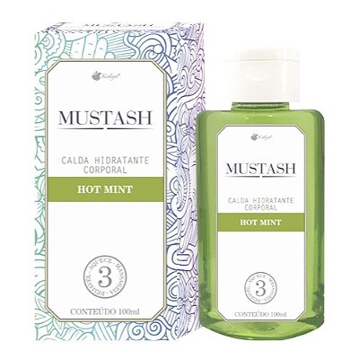 Mustash Hot Mint Hidratante Corporal 100ml Kalya