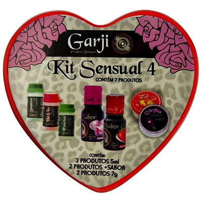 Kit Sensual 4 Completo Garji
