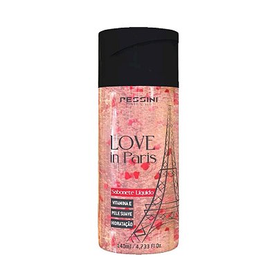 Love In Paris Sabonete Líquido Com Vitamina E 140ml Pessini