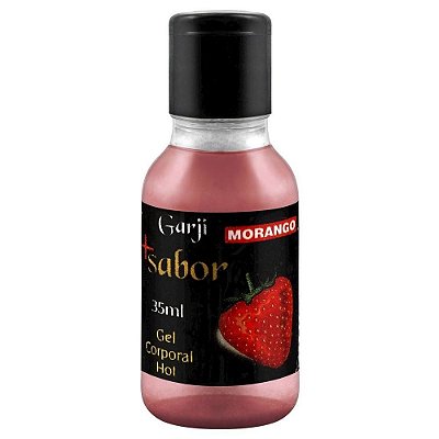 + Sabor Hot Gel Comestível 35ml Garji - Morango