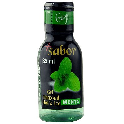 + Sabor Hot Gel Comestível 35ml Garji - Menta