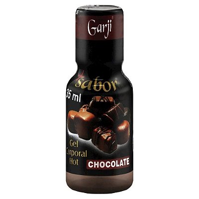 + Sabor Hot Gel Comestível 35ml Garji - Chocolate