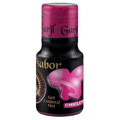 + Sabor Hot Gel Comestível 15ml Garji - Chiclete